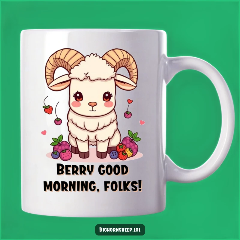 Funny Juggling Bighorn Sheep Mug: A Hilarious Berry Good Gift for You!