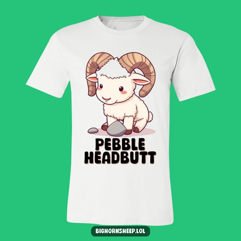 Funny Bighorn Sheep Tee: Playful Horn Butt Style - Quirky Gift Apparel